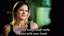 Time Travel Jessica Logan Timeless GIF