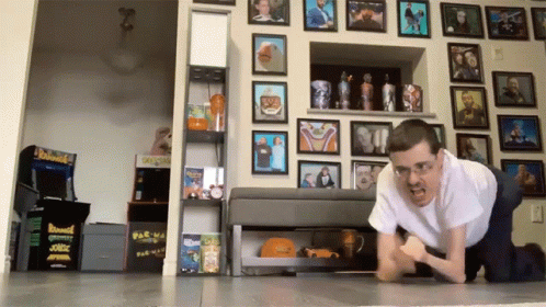 Time Travel Ricky Berwick Crawl Portal GIF