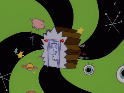 Time Travel Spongebob Squarepants GIF