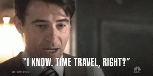 Time Travel Timeless Mind Blown Goran Visnjic GIF