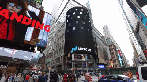 Times Square New York City Busy Day GIF