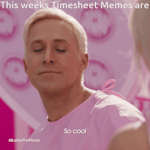 Timesheet Ken Ryan Gosling Raised Brows GIF