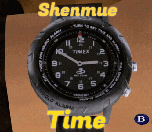 Timex Watch With Shenmue Time