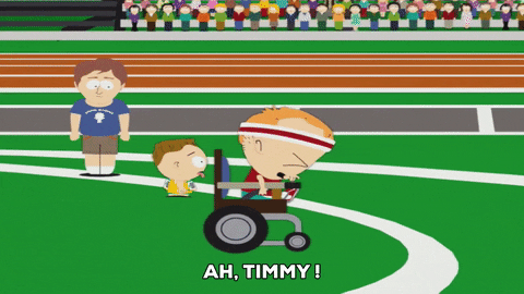 Timmah Timmy Burch Competing In Olympics Game GIF