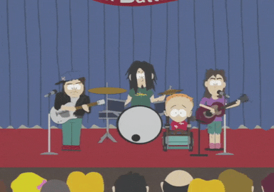 Timmah Timmy Burch Performing In A Band GIF