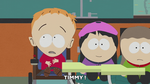 Timmah Timmy Burch Sitting Beside Wendy Testaburger GIF