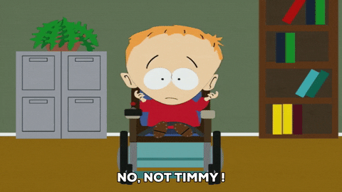 Timmy Burch Saying No Not Timmah GIF