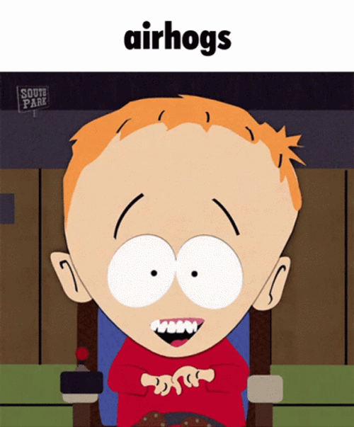 Timmy South Park Airhogs GIF