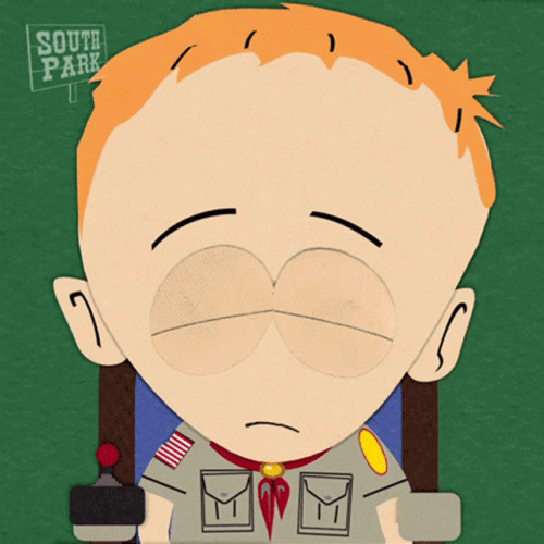 Timmy South Park Look From Left To Right GIF