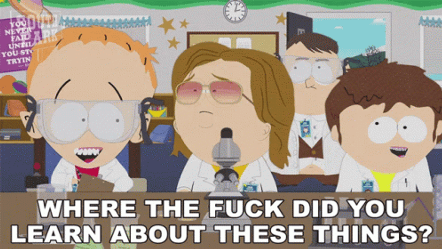 Timmy South Park Where Did You Learn These GIF