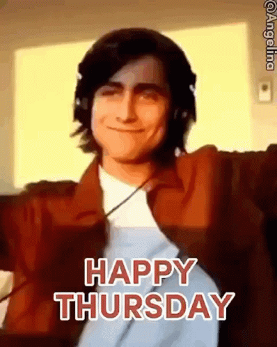 Timothee Chalamet Hapy Thursday Funny GIF