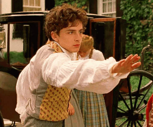 Timothée Chalamet Teddy Laurie GIF