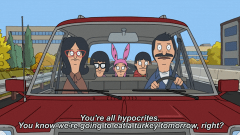 Tina Belcher Bob Belcher Hypocrites GIF