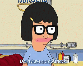 Tina Belcher Crap Attack GIF