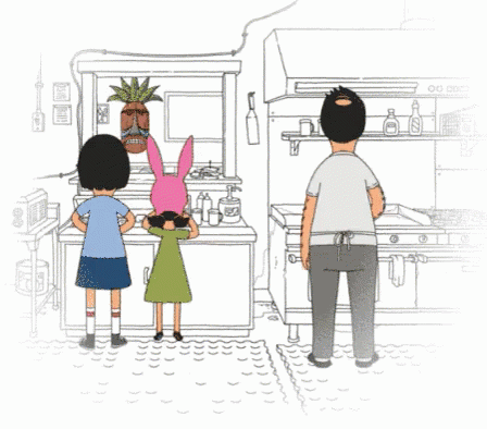 Tina Belcher Dancing Back GIF