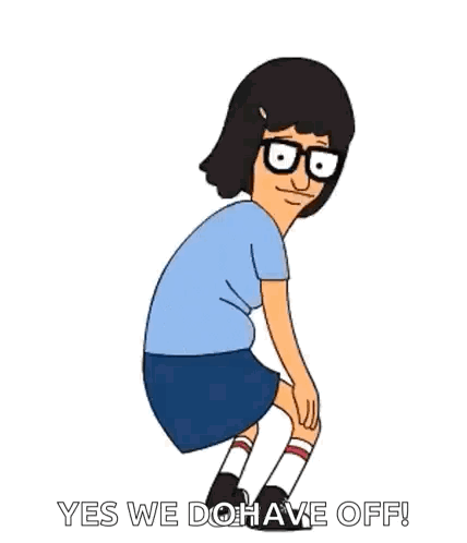 Tina Belcher Dancing For Day Off GIF