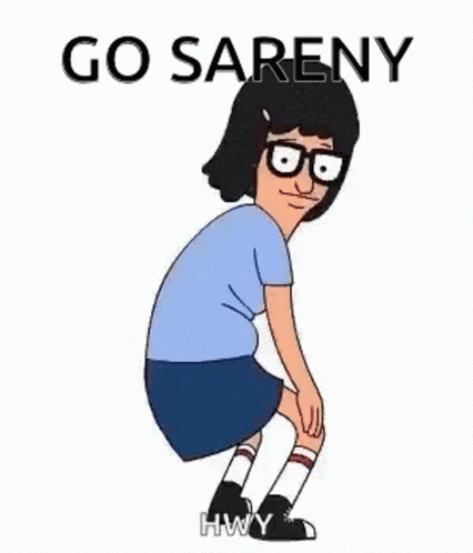Tina Belcher Dancing Go Sareny GIF
