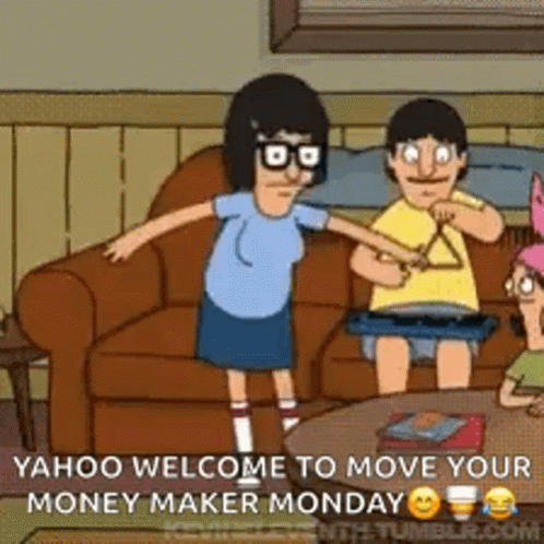 Tina Belcher Dancing Yahoo Money GIF
