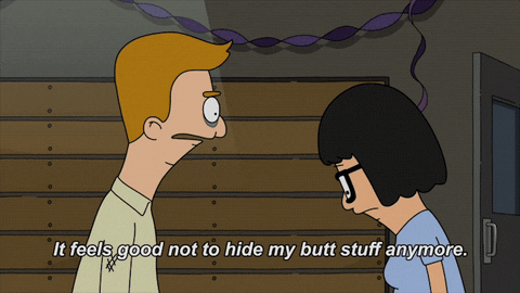 Tina Belcher Jimmy Pesto GIF