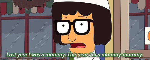 Tina Belcher Mummy GIF