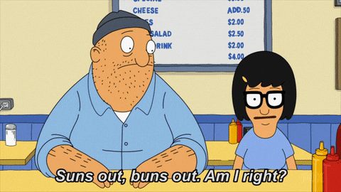 Tina Belcher Suns Out GIF