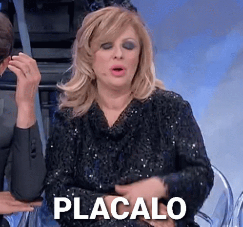 Tina Cipollari Placalo GIF