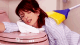 Tina Fey Puking GIF