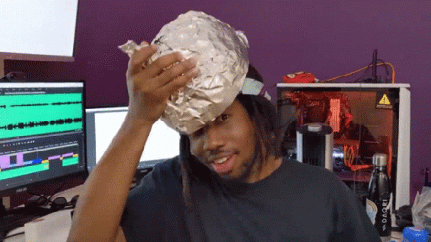 Tinfoil Hat GIF