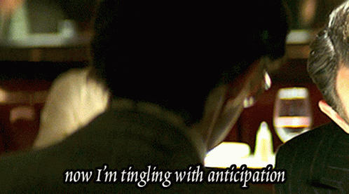 Tingling Anticipation Nervous Reaction GIF