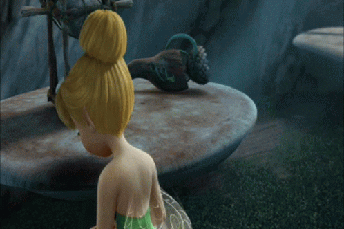 Tinker Bell Tired Tuesday GIF