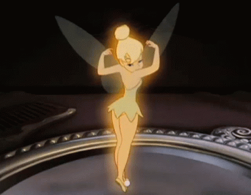 Tinkerbell Flexing Her Muscles GIF