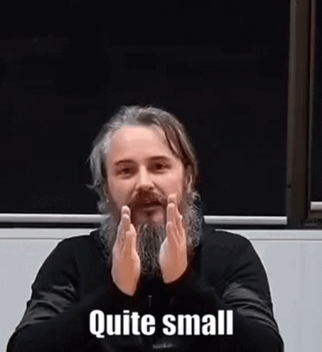 Man Arguing To The Tiny Space He Receive GIF