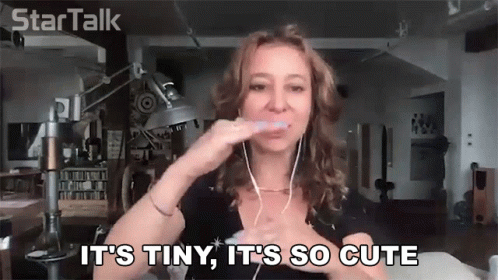 It's Tiny, It's So Cute GIF