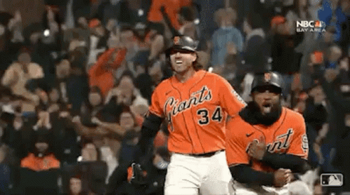 Tip Hat Cheer San Francisco Giants GIF