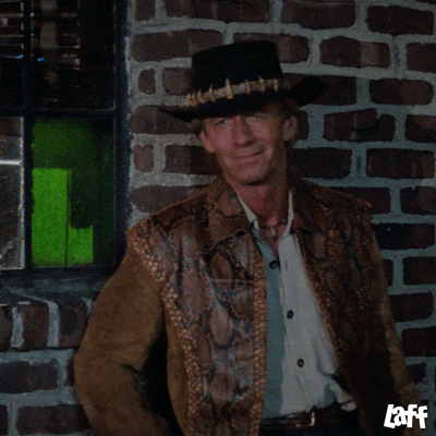 Tip Hat Paul Hogan GIF