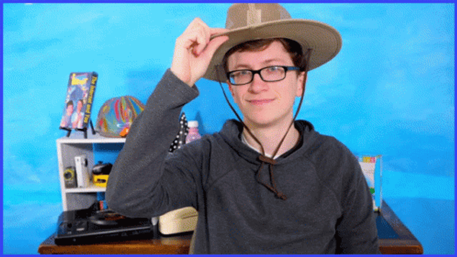Tip Of The Hat Scott The Woz GIF