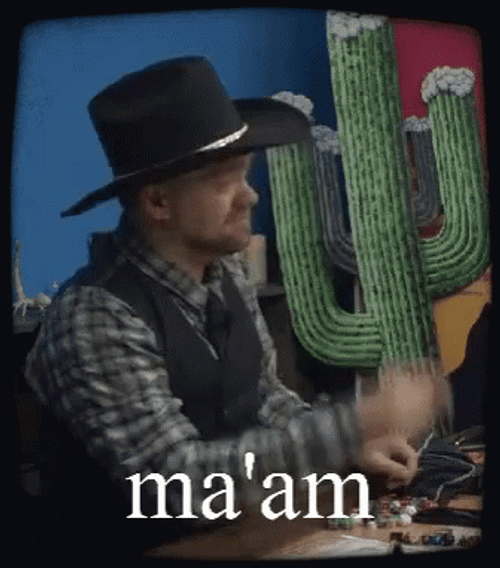 Tip Of The Hat Tyler Rhoades Ma'am GIF