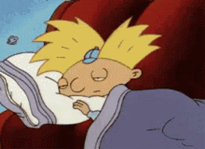 Tired Hey Arnold GIF