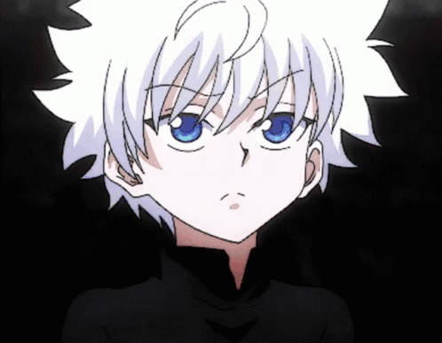 Tired Killua Pfp Deep Breath GIF