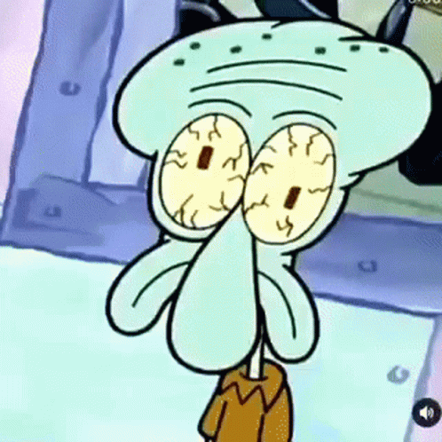 Tired Meme Squidward GIF