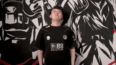 Tired Player Shrugs GIF