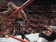 Tired Shawn Michaels Wrestling Match GIF
