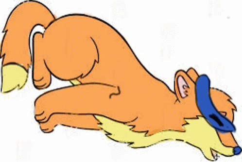 Tired Swiper Howling With His Eyes Close GIF