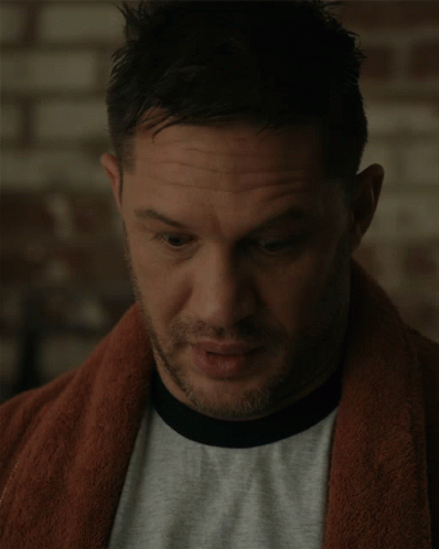 Tired Tom Hardy GIF