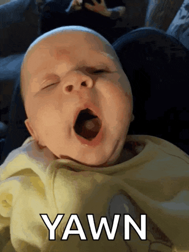 Tired Yawn Gif GIF