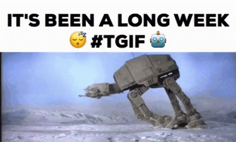 Tiring Week Tgif Meme GIF