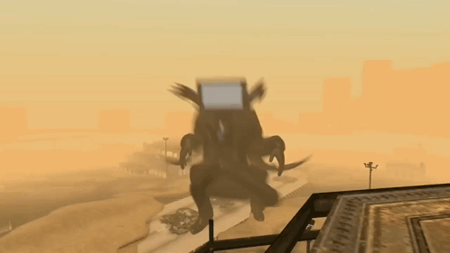 Titan Skibidi Toilet Dancing GIF