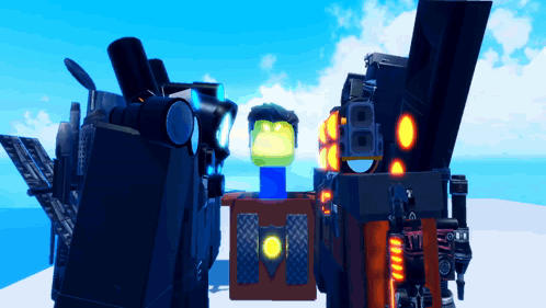 Titan Speakerman And Cameraman Defense Chaos GIF