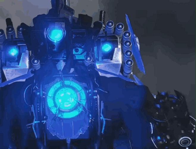 Titan Tv Man GIF