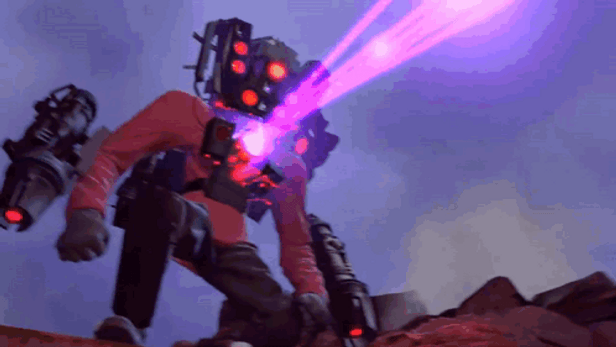 Titan Tv Man GIF